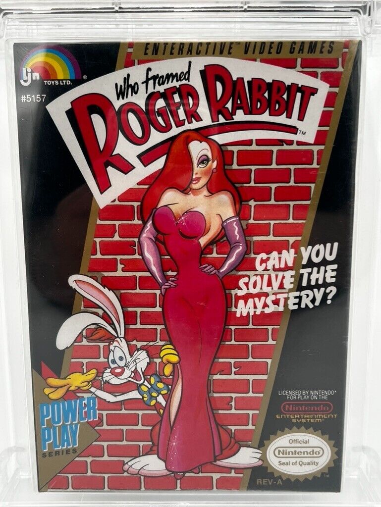 Who Framed Roger Rabbit (Nintendo Entertainment System, 1989) SEALED GRADED 9.4