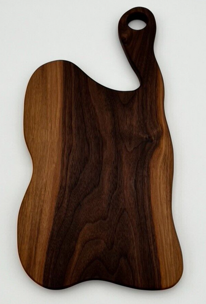 WALNUT CHARCUTERIE SERVING BOARD PREMIUM QUALITY HARDWOOD 100% FDA FOOD SAFE