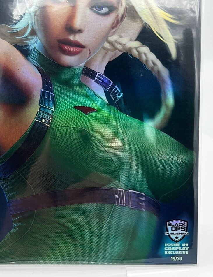 Power Hour#1 Cammy Street Fighter SHIKARII FOIL Close Up LIMITED EDITION #19/20