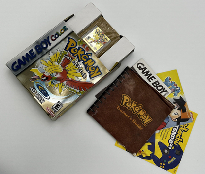 Pokemon Gold Version Nintendo Game Boy Color Video Game CIB Complete In Box 2000