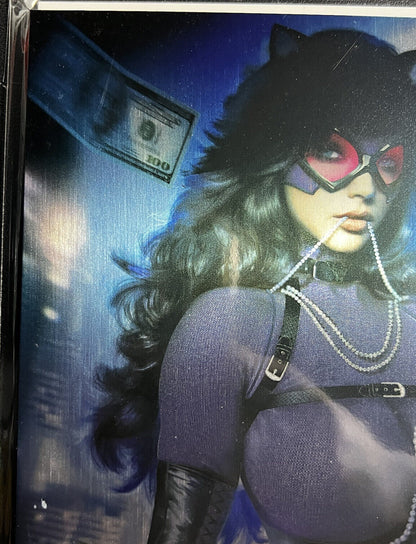 Totally Rad Catwoman Shikarii Metal LIMITED EDITION NOBLE AP ARTIST PROOF #9/10