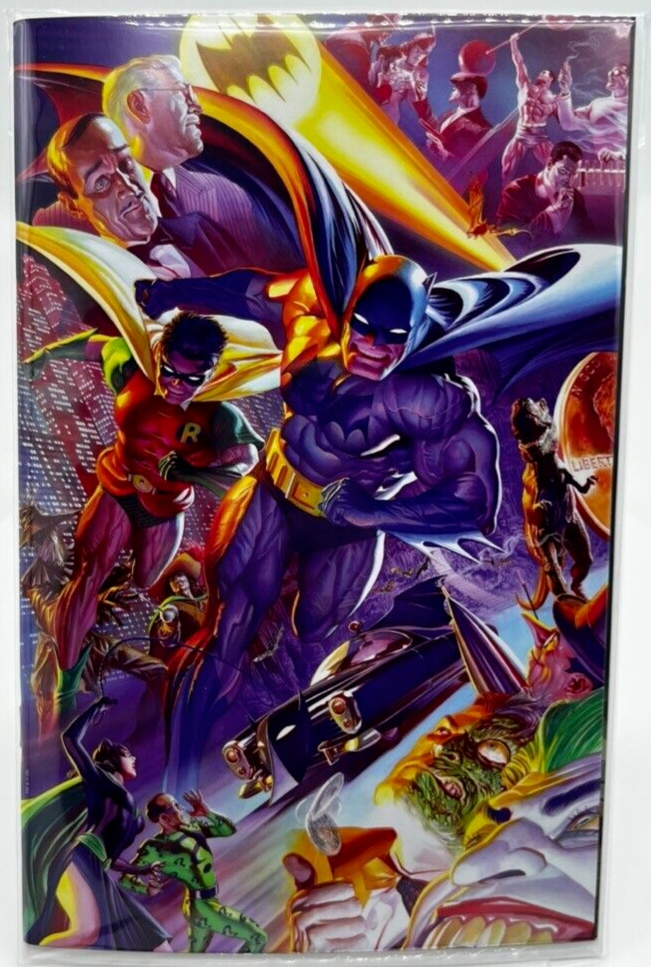 The History of Batman by Alex Ross 75TH ANNIVERSARY VIRGIN LIMITED EDITION 250