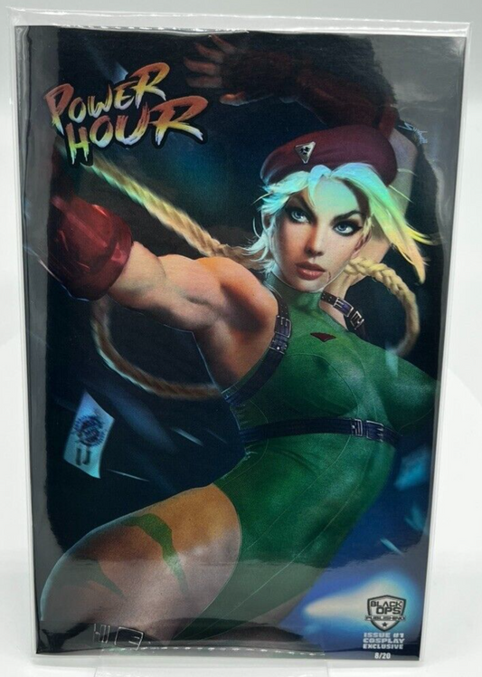 Power Hour 1 Cammy Street Fighter SHIKARII FOIL LIMITED EDITION #8 OF #20 COPIES